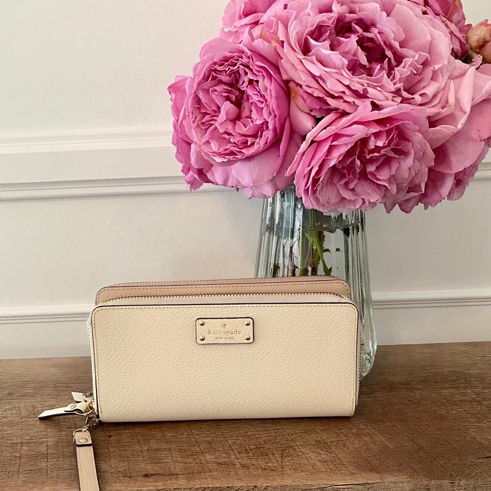 Kate Spade Anita Grove Street Double Zip wallet